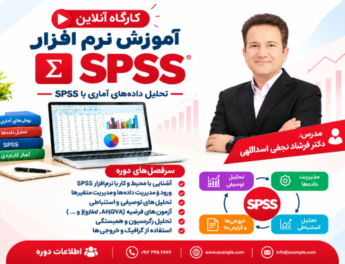 کارگاه آنلاین آموزش نرم افزار SPSS
